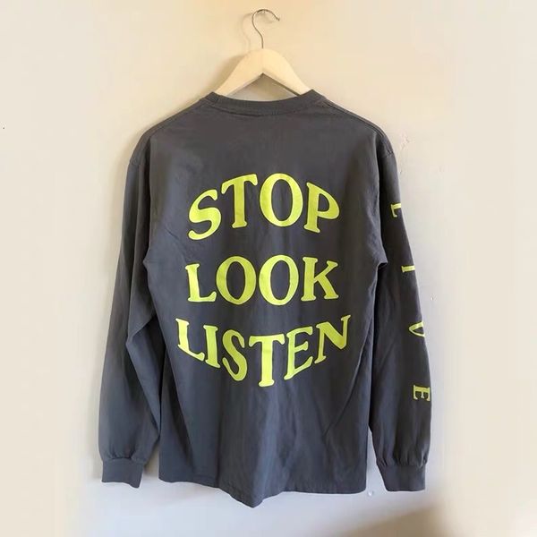 travis scott astroworld x dsm slook listen printe women long sleeve shirts tees hiphop streetwear men cotton t shirt, White;black
travis scott astroworld x dsm slook listen printe women long sleeve shirts tees hiphop streetwear men cotton t shirt, White;black