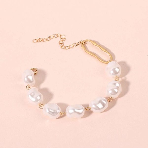 baroque pearl women's fashion niche design palace cool wind net red shaped beads bracelet gift, Black
baroque pearl women's fashion niche design palace cool wind net red shaped beads bracelet gift, Black