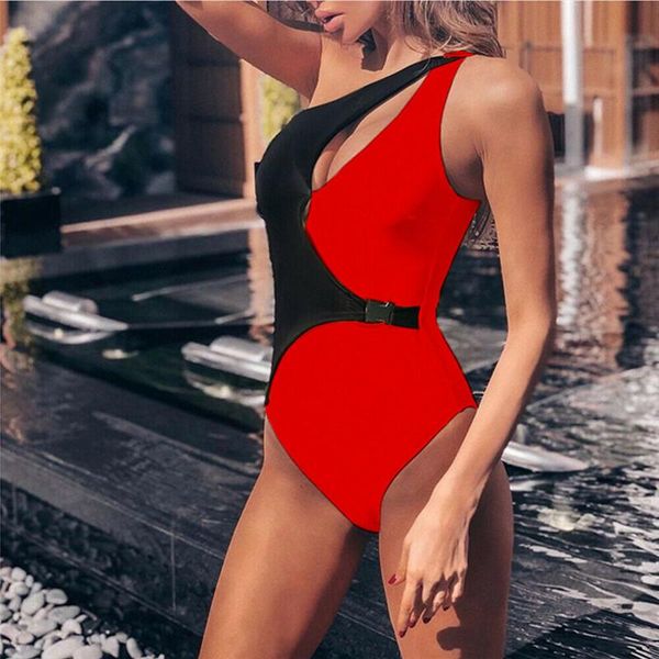 womens bikini contrast color patchwork swimsuit one-piece irregular swimwear one shoulder bathing suit brazilian biquini suits
womens bikini contrast color patchwork swimsuit one-piece irregular swimwear one shoulder bathing suit brazilian biquini suits