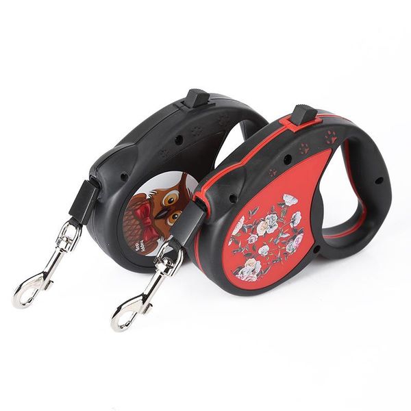 fashion printing pet tractor 3m retractable non-slip plastic nylon rope outing dog walking accesorios collars & leashes
fashion printing pet tractor 3m retractable non-slip plastic nylon rope outing dog walking accesorios collars & leashes