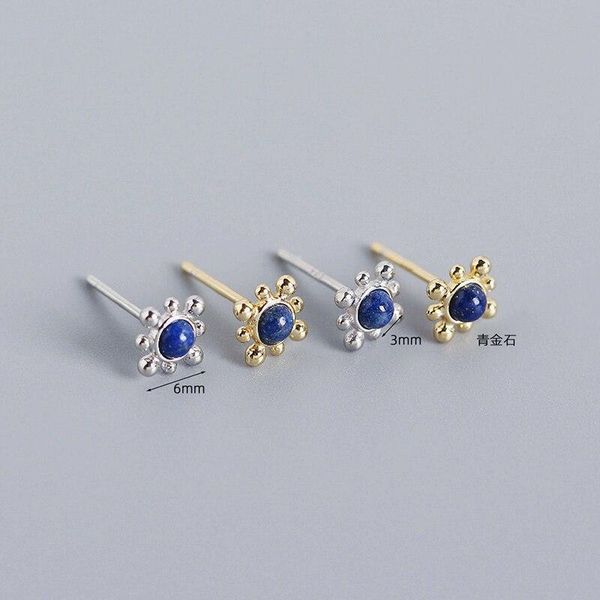 stud a00569 natural round lapis lazuli mini earrings for women real 925 sterling silver teen romantic cute jewelry, Golden;silver
stud a00569 natural round lapis lazuli mini earrings for women real 925 sterling silver teen romantic cute jewelry, Golden;silver