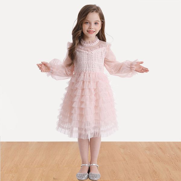 classic lace long sleeve girls clothes autumn winter appliques flower kids dresses for girls 3-8 years children girls casual clothing, Red;yellow
classic lace long sleeve girls clothes autumn winter appliques flower kids dresses for girls 3-8 years children girls casual clothing, Red;yellow