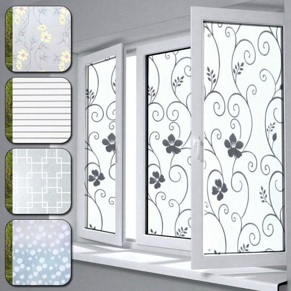 window stickers 100x30cm glass sticker floral pattern self adhesive film light opaque waterproof home decoration
window stickers 100x30cm glass sticker floral pattern self adhesive film light opaque waterproof home decoration