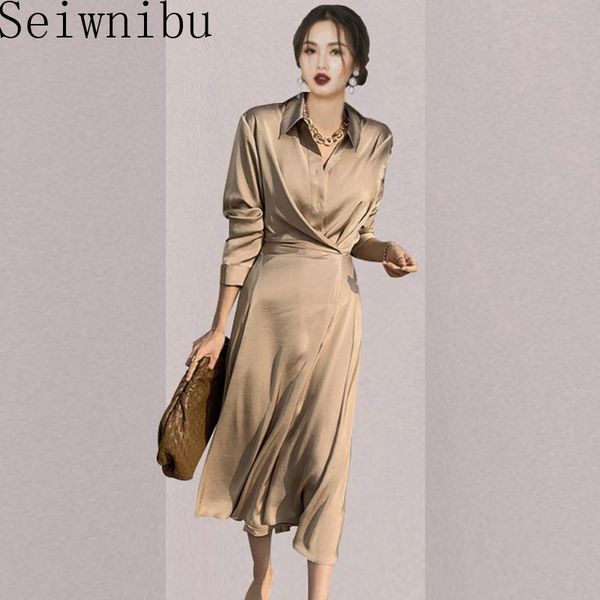 casual dresses women fashionable temperament spring and autumn waist long sleeve mid-length party dress, Black;gray
casual dresses women fashionable temperament spring and autumn waist long sleeve mid-length party dress, Black;gray