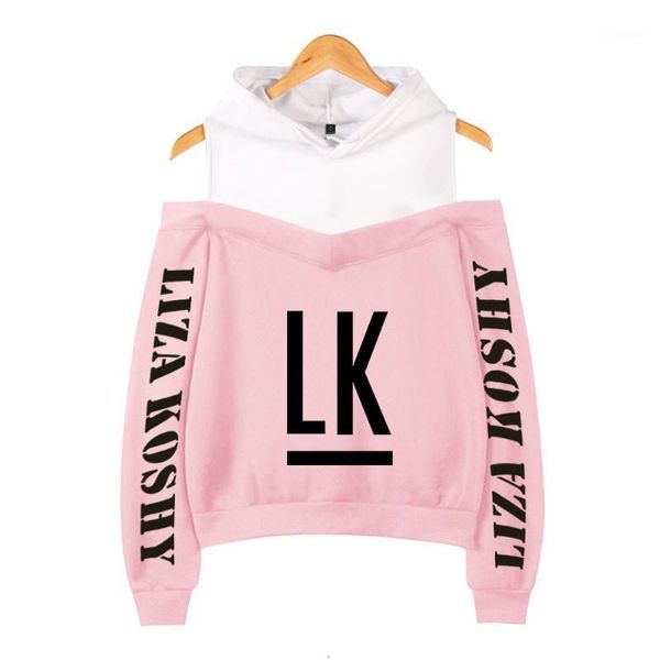 women's hoodies & sweatshirts wawni liza koshy off shoulder sweatshirt harajuku casual pullover loose hoodie unique, Black
women's hoodies & sweatshirts wawni liza koshy off shoulder sweatshirt harajuku casual pullover loose hoodie unique, Black