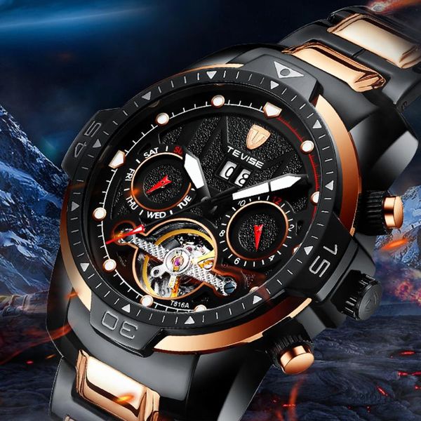 men watch tourbillon week date month automatic mechanical watches wristwatch luminous drop relogio masculino wristwatches, Slivery;brown
men watch tourbillon week date month automatic mechanical watches wristwatch luminous drop relogio masculino wristwatches, Slivery;brown