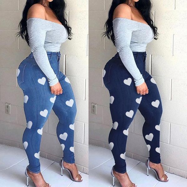 women's jeans heart print for women slim skinny bodycon denim jean pantalon femme pencil pants trousers plus size xl-5xl, Blue
women's jeans heart print for women slim skinny bodycon denim jean pantalon femme pencil pants trousers plus size xl-5xl, Blue