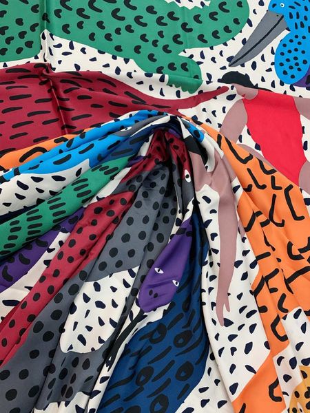 neck ties fashion printing beautiful and exquisite scarf handkerchief, Blue;purple