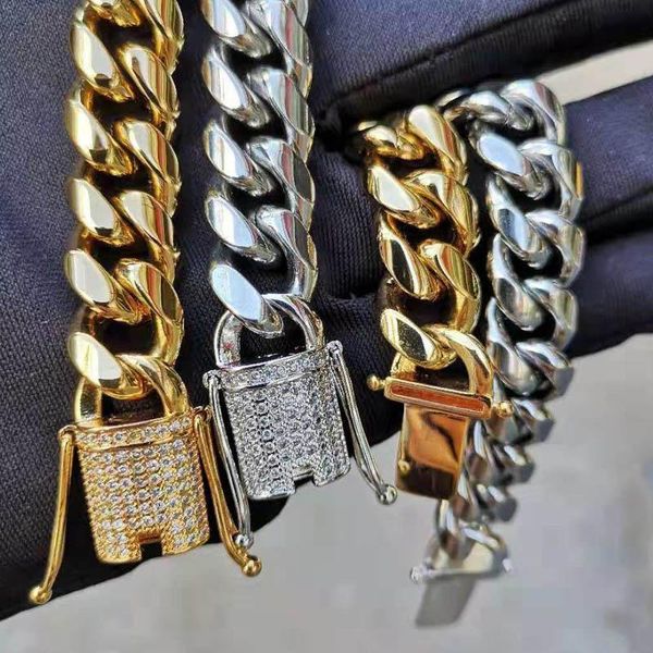 link, chain 12mm round cuban bracelet for men rhinestones cz box lock bling iced out mens hip hop rapper bracelets jewelry, Black
link, chain 12mm round cuban bracelet for men rhinestones cz box lock bling iced out mens hip hop rapper bracelets jewelry, Black