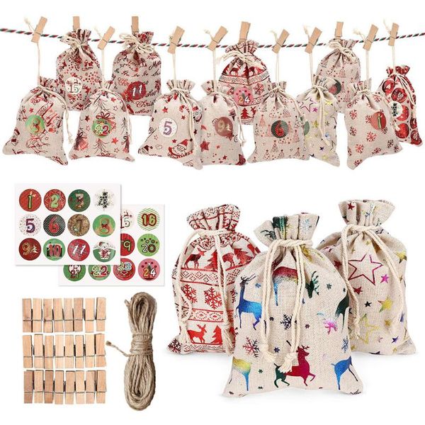 pcs santa gift bags candy bag snowflakesstickers drawstring merry christmas decorations for home year calendar storage
pcs santa gift bags candy bag snowflakesstickers drawstring merry christmas decorations for home year calendar storage