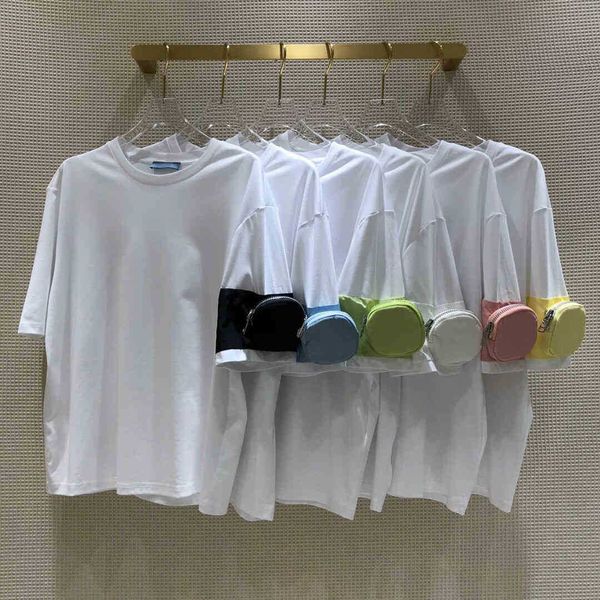 women's t-shirt t shirt fashion high-end removable arm bag novelty t-shirt for women o-neck short sleeve patchwork streetwear summer 9x, White
women's t-shirt t shirt fashion high-end removable arm bag novelty t-shirt for women o-neck short sleeve patchwork streetwear summer 9x, White