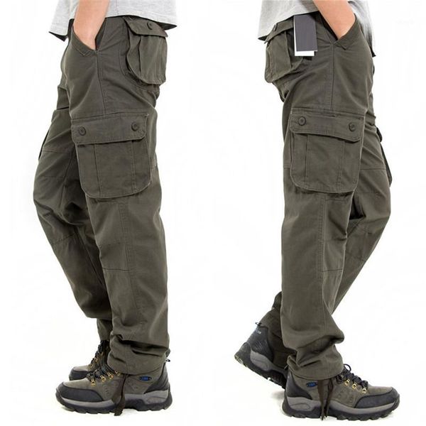 men's cargo pants mens casual multi pockets military large size 44 tactical men outwear army straight slacks long trousers, Black
men's cargo pants mens casual multi pockets military large size 44 tactical men outwear army straight slacks long trousers, Black