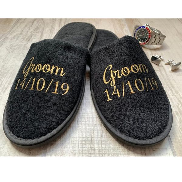 slippers personalised luxury gold mens weddng for man team bride groom groomsmen bridal couple gift el, Black
slippers personalised luxury gold mens weddng for man team bride groom groomsmen bridal couple gift el, Black