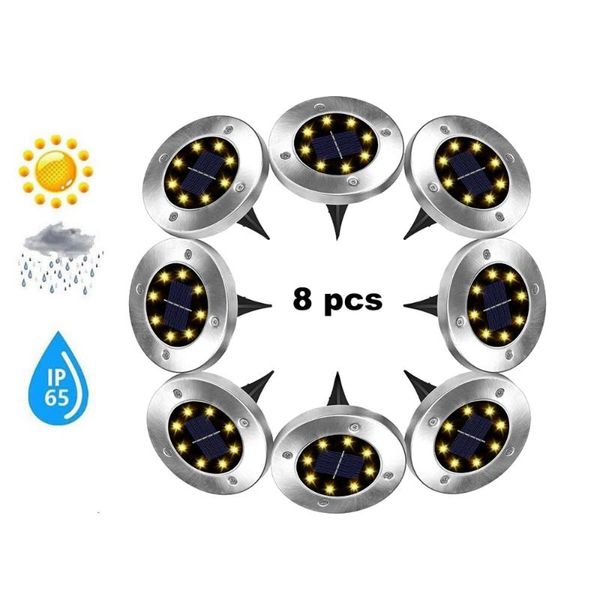 solar lamps 2-8pcs 8 led power under ground light lawn lamp buried outdoor garden pathway deck floor lights home yard driveway sm
solar lamps 2-8pcs 8 led power under ground light lawn lamp buried outdoor garden pathway deck floor lights home yard driveway sm