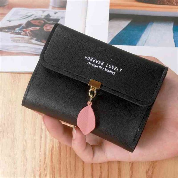 korean version of simple small wallet tri fold short coin purse ladies slim female hasp mini for girl, Red;black
korean version of simple small wallet tri fold short coin purse ladies slim female hasp mini for girl, Red;black