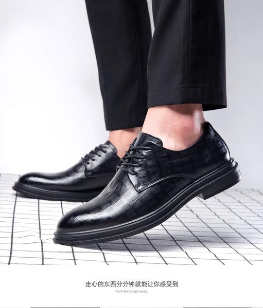 dress shoes men's social shoe fashion oxford business men formal spring autumn classic office leather flats elegant black
dress shoes men's social shoe fashion oxford business men formal spring autumn classic office leather flats elegant black