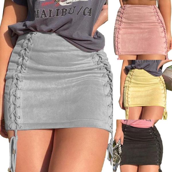 skirts 2021 summer female mini bodycon skirt high waist lace up women solid color comfortable side bandage streetwear, Black
skirts 2021 summer female mini bodycon skirt high waist lace up women solid color comfortable side bandage streetwear, Black