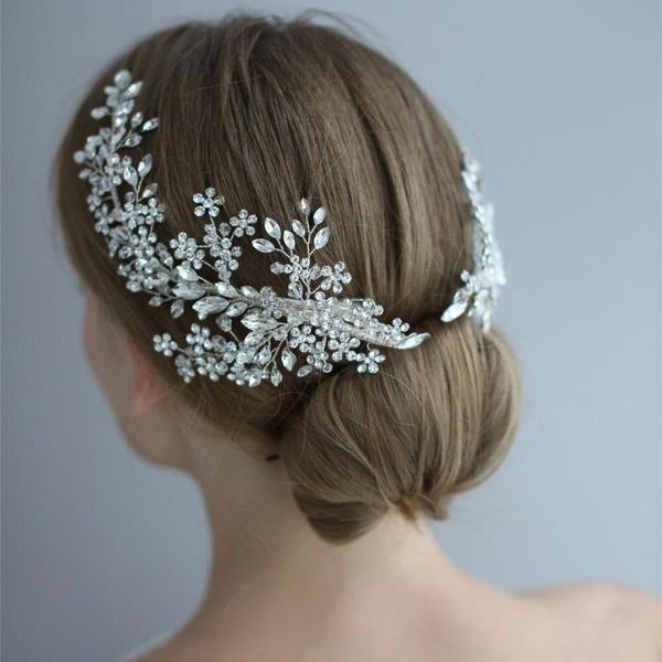 hair clips & barrettes 100% handmade crystal wedding tiara bridal crown bride accessories jewelry women headpieces vine clip for party, Golden;silver
hair clips & barrettes 100% handmade crystal wedding tiara bridal crown bride accessories jewelry women headpieces vine clip for party, Golden;silver