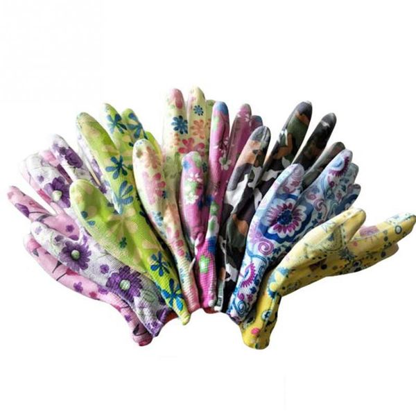 disposable gloves 12pairs random color durable non-slip gardening garden planting work colorful printing hand protecter household
disposable gloves 12pairs random color durable non-slip gardening garden planting work colorful printing hand protecter household