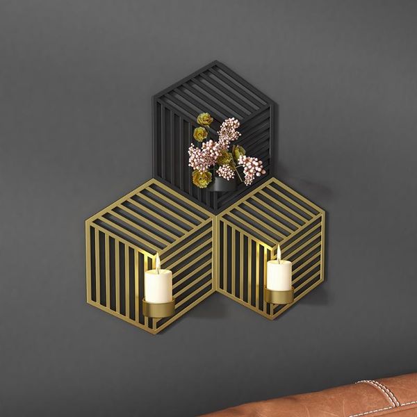 frames wall mounted 3d geometric candle holders wrought iron hollow candlestick stand home living room crafts for wedding decoration
frames wall mounted 3d geometric candle holders wrought iron hollow candlestick stand home living room crafts for wedding decoration