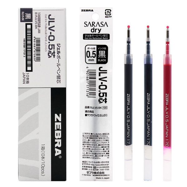 sarasa dry gel pen refills 0.4mm 0.5mm quick-drying suitable for jjz49 jjz33 pens
sarasa dry gel pen refills 0.4mm 0.5mm quick-drying suitable for jjz49 jjz33 pens