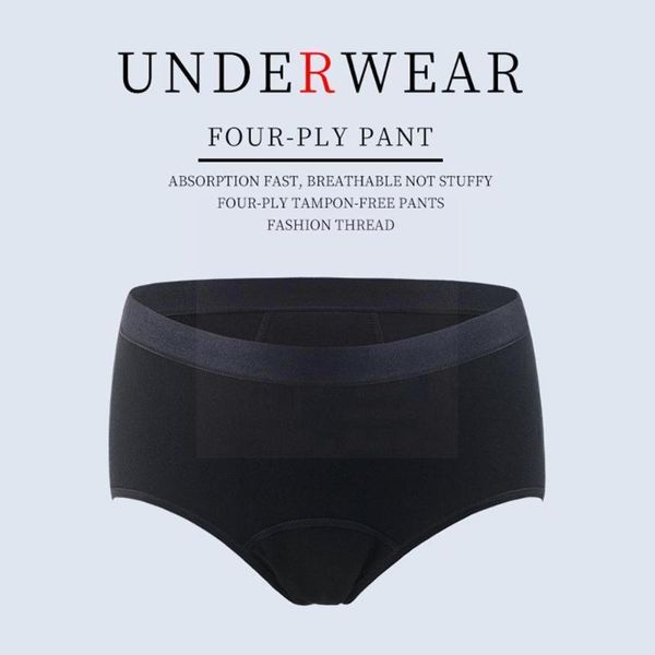 women's panties four-layer physiological pants sanitary napkin-breathable leak-proof menstrual underwear mid-waist pant period y9t0, Black;pink
women's panties four-layer physiological pants sanitary napkin-breathable leak-proof menstrual underwear mid-waist pant period y9t0, Black;pink