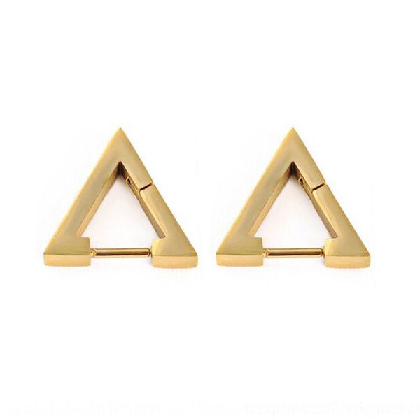jyh titanium stud steel aggressive and ringsmen's korean fashion earrings eartriangle personality net red accessories, Golden;silver
jyh titanium stud steel aggressive and ringsmen's korean fashion earrings eartriangle personality net red accessories, Golden;silver