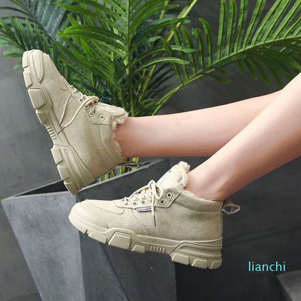 boots women winter sneakers warm fur chunky ladies comfortable platform plush casual shoes lace up woman, Black
boots women winter sneakers warm fur chunky ladies comfortable platform plush casual shoes lace up woman, Black