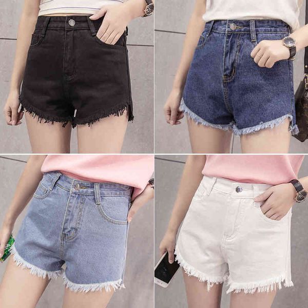 after short film before wear basic han edition ten thousand long denim shorts female tide of burrs tassel broad base 210429, Blue
after short film before wear basic han edition ten thousand long denim shorts female tide of burrs tassel broad base 210429, Blue