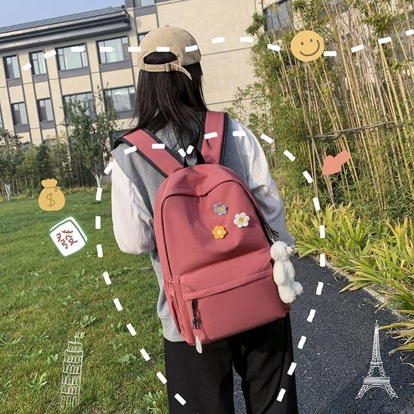 backpack 2021 flowers canvas schoolbags for teenage girls female children shoulder bags trend fashion women
backpack 2021 flowers canvas schoolbags for teenage girls female children shoulder bags trend fashion women