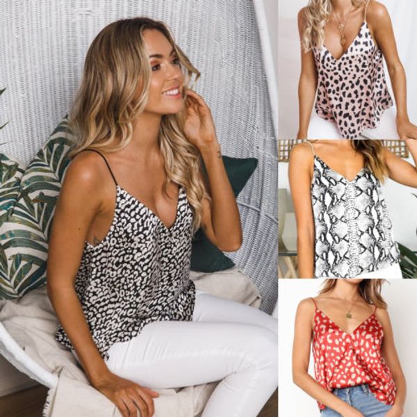 women ladies leopard chiffon camis printed blouse vest tank sleeveless fashion style tank top, White
women ladies leopard chiffon camis printed blouse vest tank sleeveless fashion style tank top, White
