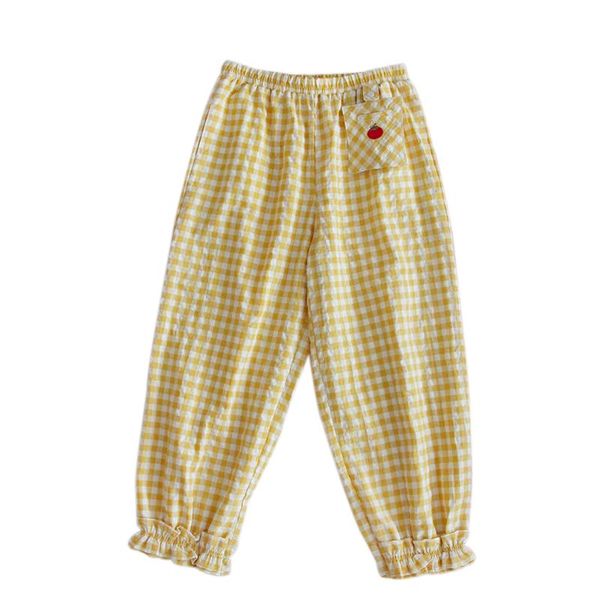 women's pants & capris harajuku kawaii sweet plaid casual harem women soft girls college style loose cute ruffle embroidery vintage tro, Black;white
women's pants & capris harajuku kawaii sweet plaid casual harem women soft girls college style loose cute ruffle embroidery vintage tro, Black;white