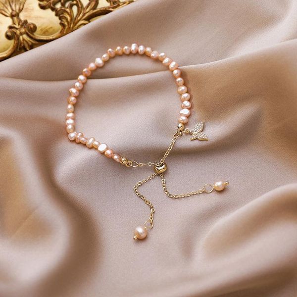 bangle exquisite fashion freshwater pearl bracelets for women simple zircon butterfly charm bracelet party jewelry gifts, Black
bangle exquisite fashion freshwater pearl bracelets for women simple zircon butterfly charm bracelet party jewelry gifts, Black