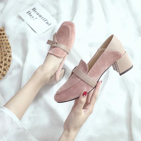 dress shoes 2021 designer office lady pumps slip-on woman suede pointed toe women career casual chaussures femme, Black
dress shoes 2021 designer office lady pumps slip-on woman suede pointed toe women career casual chaussures femme, Black