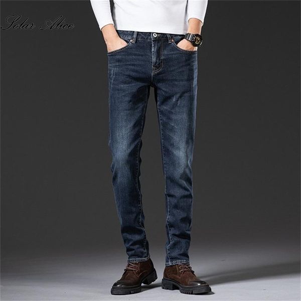 men's jeans 2021 autumn and winter high-quality small straight stretch youth casual pants, Blue
men's jeans 2021 autumn and winter high-quality small straight stretch youth casual pants, Blue
