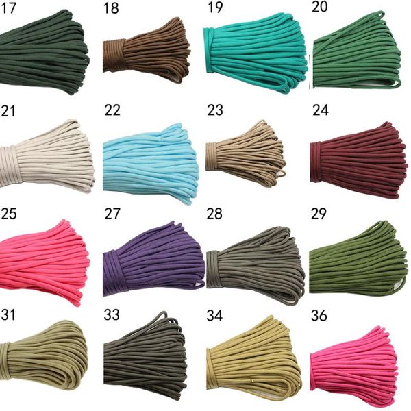 diameter 4mm 550ibs parachute cord lanyard tent rope survive bracelet camping climbing 7 core outdoor rescue 100m gadgets
diameter 4mm 550ibs parachute cord lanyard tent rope survive bracelet camping climbing 7 core outdoor rescue 100m gadgets