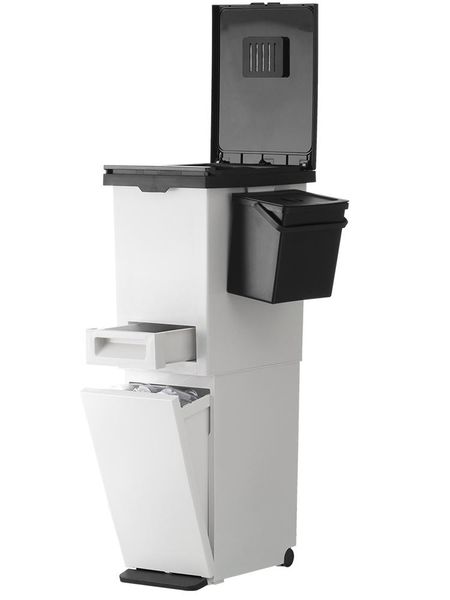 waste bins classification trash can large capacity with lid double-layer garbage bin kitchen lixeira banheiro household storage
waste bins classification trash can large capacity with lid double-layer garbage bin kitchen lixeira banheiro household storage
