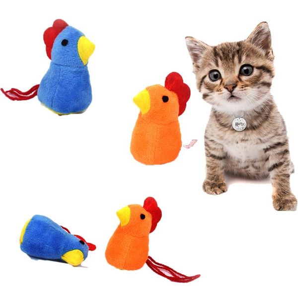 cat toys blue/orange plush cartoon chick pet toy with catnip cute interactive kitten puppet chew and anti-boring game supplies
cat toys blue/orange plush cartoon chick pet toy with catnip cute interactive kitten puppet chew and anti-boring game supplies