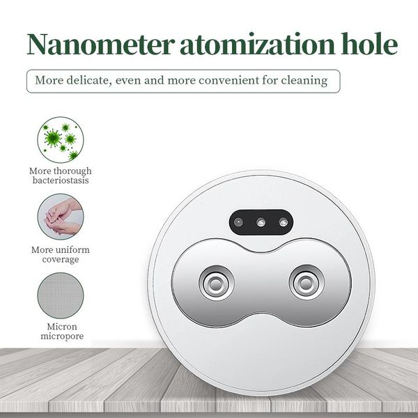 double spray hole intelligent infrared induction disinfector dispenser portable alcohol sprayer smart automation modules
double spray hole intelligent infrared induction disinfector dispenser portable alcohol sprayer smart automation modules