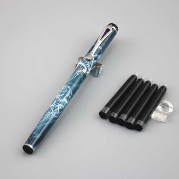 fountain pens jinhao metal pen writing office school supplies material stationery business gift with 5pcs ink sac 017
fountain pens jinhao metal pen writing office school supplies material stationery business gift with 5pcs ink sac 017