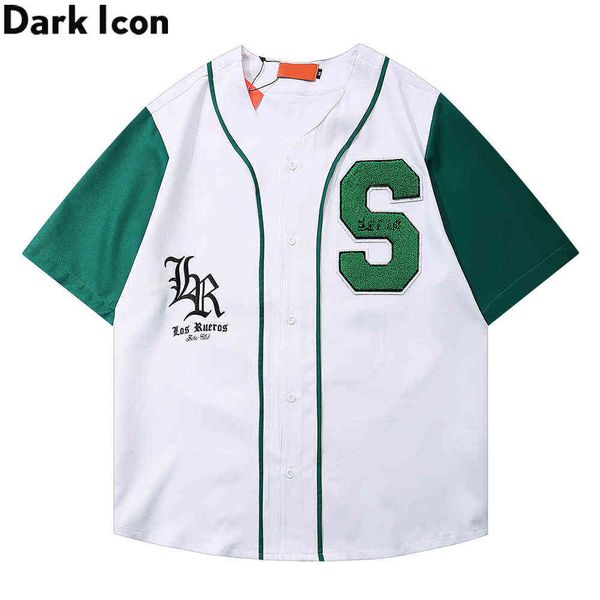 number 84 embroidery baseball shirt men women streetwear men's shirts outwear shirts for men 210603, White;black
number 84 embroidery baseball shirt men women streetwear men's shirts outwear shirts for men 210603, White;black