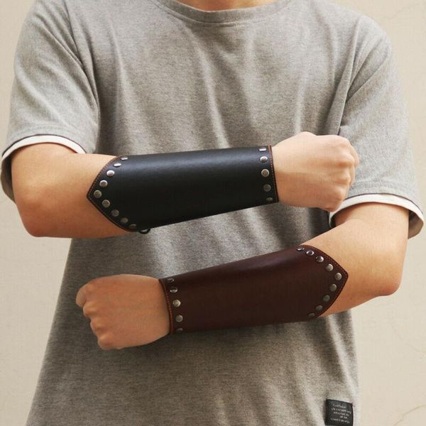 wrist support 1pc medieval leather cross strings punk armor bracer armband arm cuff studs, Black;red
wrist support 1pc medieval leather cross strings punk armor bracer armband arm cuff studs, Black;red