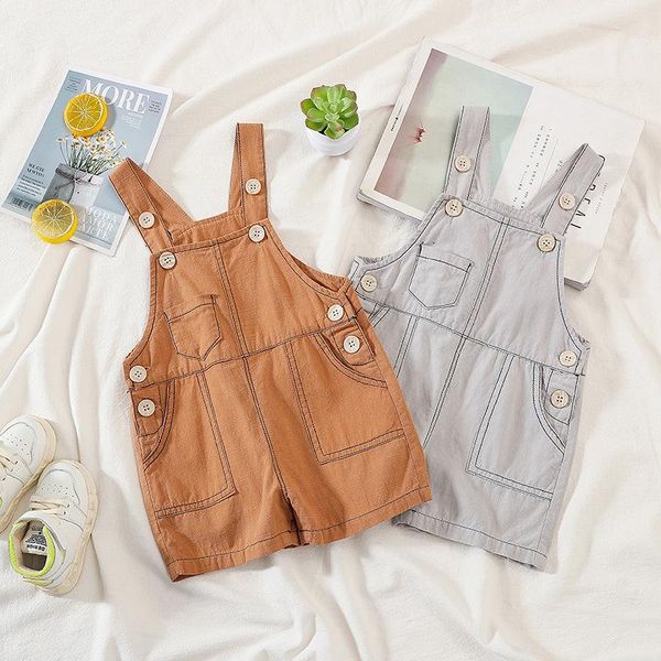 jumpsuits toddler kids overalls 2021 summer baby girls boys korean solid bottons casual loose short for children, Blue
jumpsuits toddler kids overalls 2021 summer baby girls boys korean solid bottons casual loose short for children, Blue