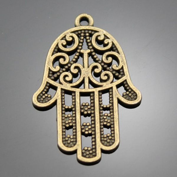 charms malzahar hamsa hand diy jewelry bracelet for making kit accessories, Bronze;silver
charms malzahar hamsa hand diy jewelry bracelet for making kit accessories, Bronze;silver