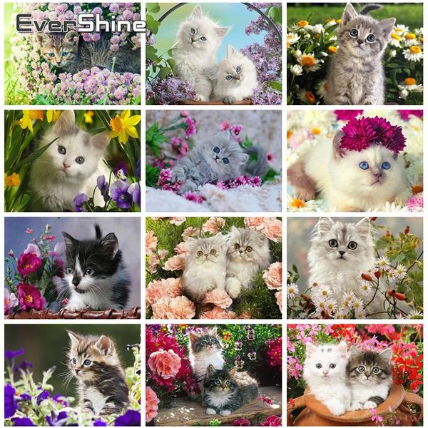 diamond painting evershine embroidery animal cat full square drill cross stitch flowers rhinestone pictures
diamond painting evershine embroidery animal cat full square drill cross stitch flowers rhinestone pictures