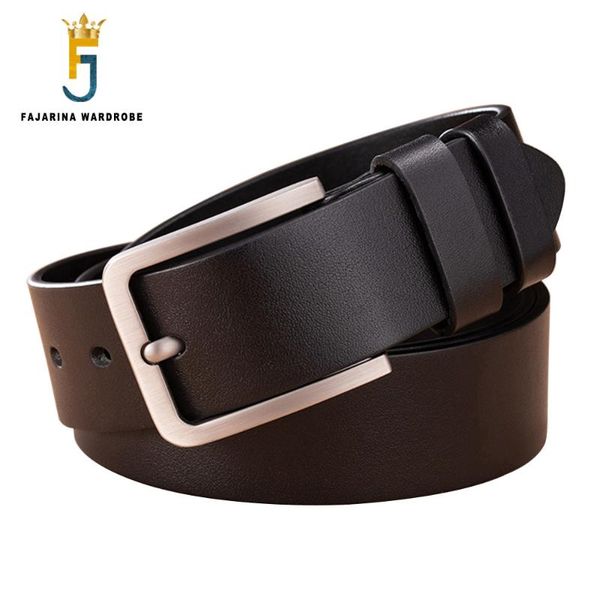belts fajarina men's cowhide retro styles stainless steel buckle metal solid cow skin belt leather for men n17fj981, Black;brown
belts fajarina men's cowhide retro styles stainless steel buckle metal solid cow skin belt leather for men n17fj981, Black;brown