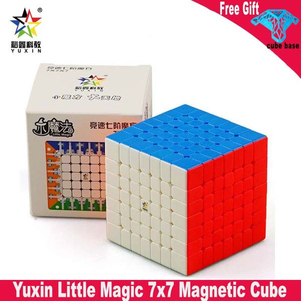 yuxin little magic 7x7 magnetic cube stickerless educational toy 7x7x7 speed magic cubes 67.5mm
yuxin little magic 7x7 magnetic cube stickerless educational toy 7x7x7 speed magic cubes 67.5mm