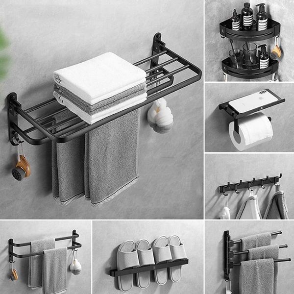 bath accessory set european matte black space aluminum towel holder paper rack toilet brush bathroom hardware pendant accessories
bath accessory set european matte black space aluminum towel holder paper rack toilet brush bathroom hardware pendant accessories