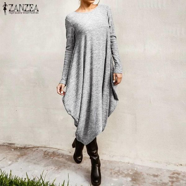 asymmetrical women dress spring sundress cap sleeve stylish casual long midi vestido female solid robe femme plus size, Black;gray
asymmetrical women dress spring sundress cap sleeve stylish casual long midi vestido female solid robe femme plus size, Black;gray