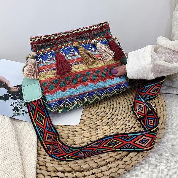 evening bags 2021 summer brand designer women's shoulder diagonal bag ethnic style small square pack female wild tassel handbag crossbo
evening bags 2021 summer brand designer women's shoulder diagonal bag ethnic style small square pack female wild tassel handbag crossbo